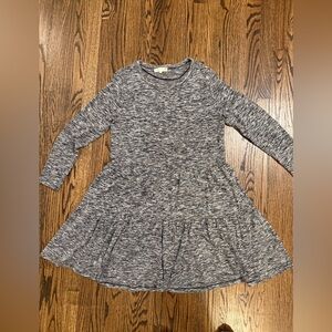 Lou & Grey Heathered Gray Casual Dress